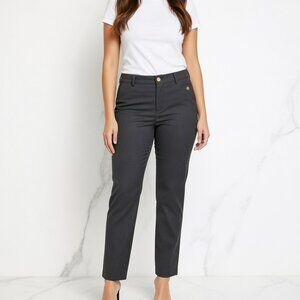 J.McLaughlin Women's Black Tapered Leg Dress Pants, Size 6